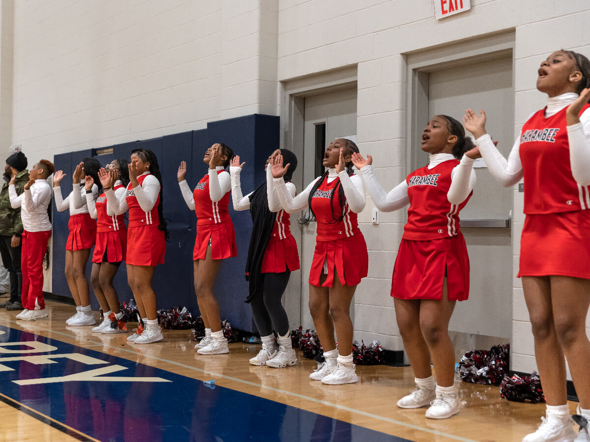 cheerleading team